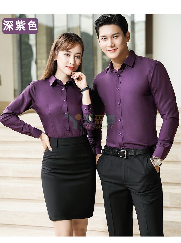 职业商务长袖衬衫（男+女）(图22)