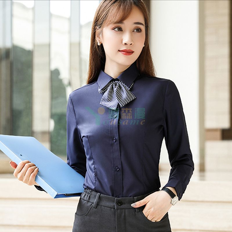 职业正装长袖衬衫（男+女）