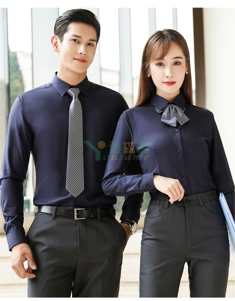 职业正装长袖衬衫（男+女）(图21)