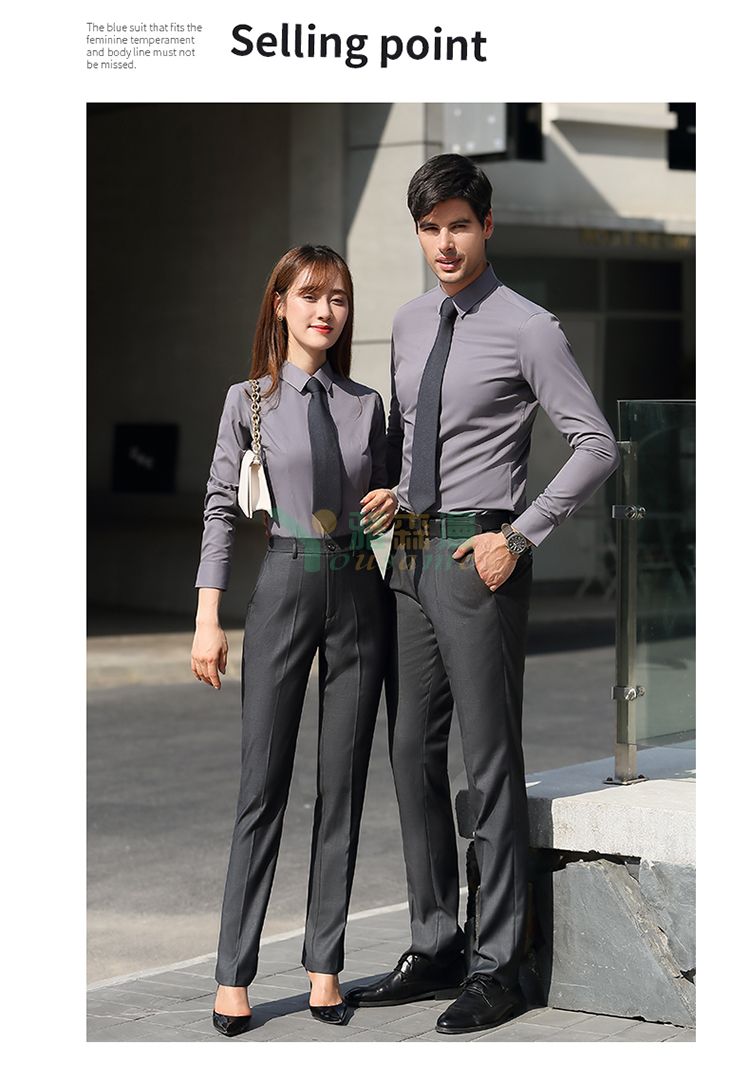 职业长袖衬衫（男+女）(图15)