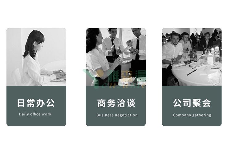 细斜纹商务长袖衬衫（女暗门襟）(图26)