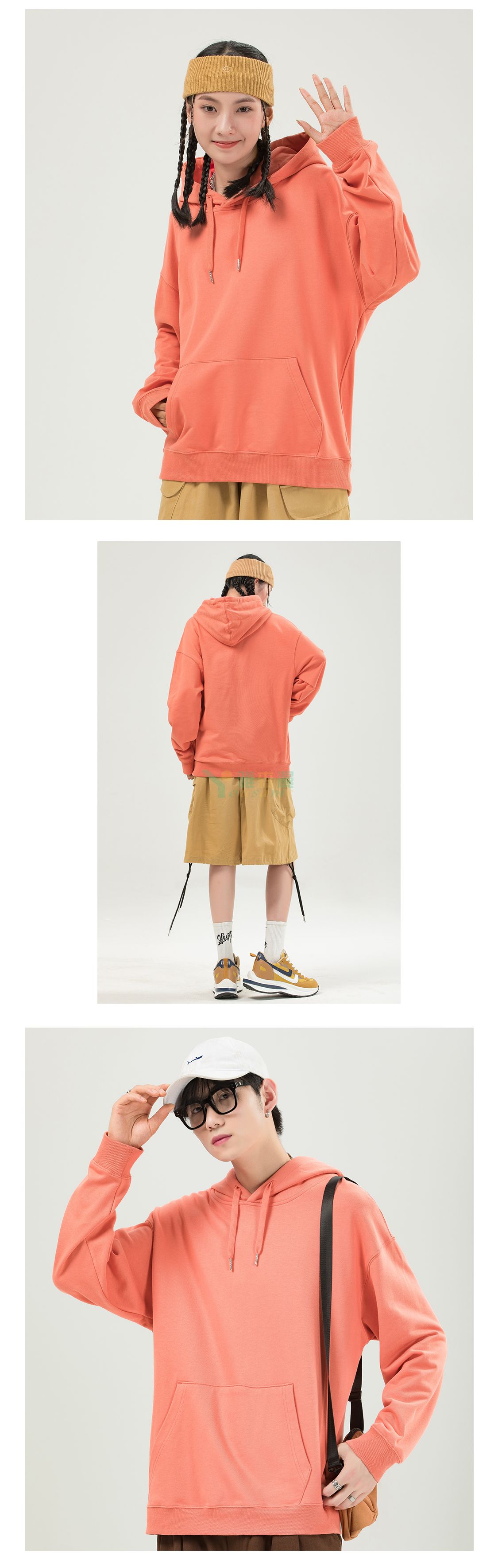 落肩-连帽卫衣(图5)