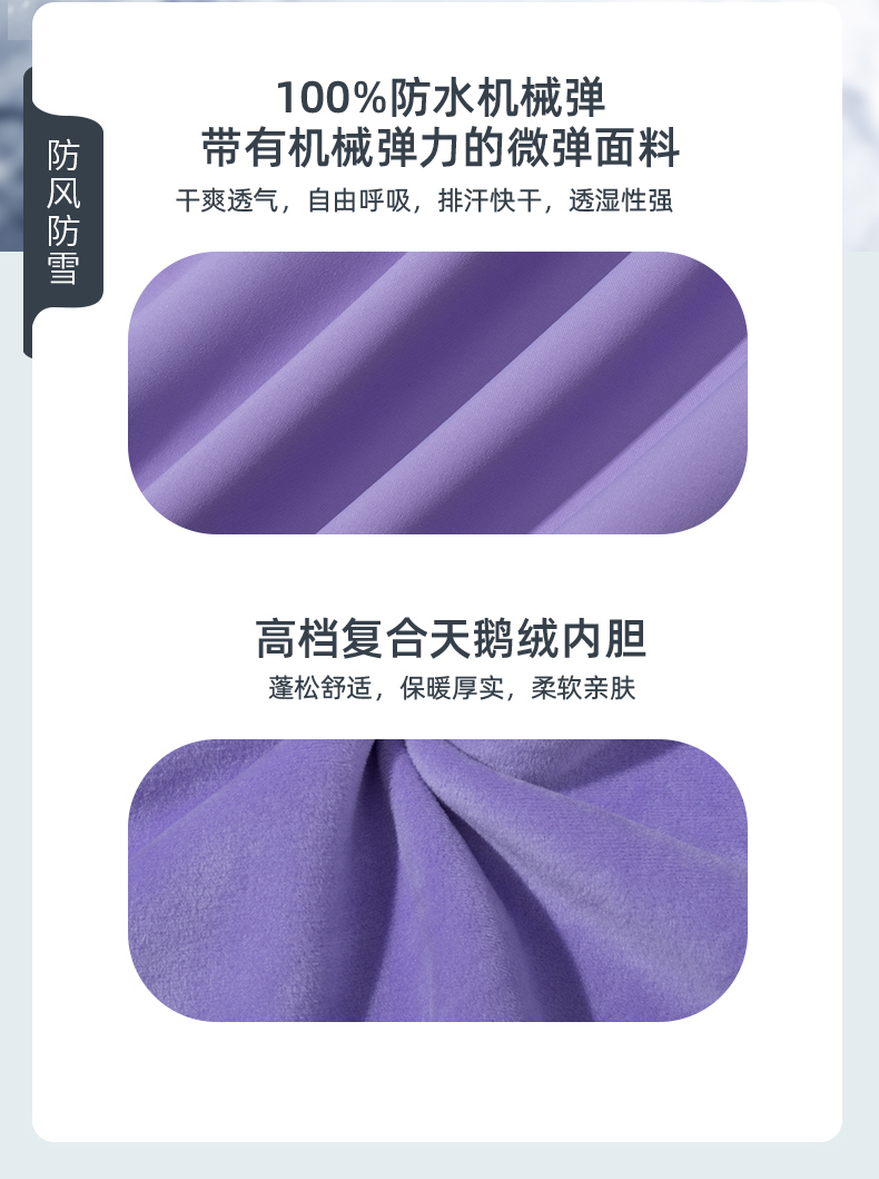 户外运动三合一情侣冲锋衣(图6)