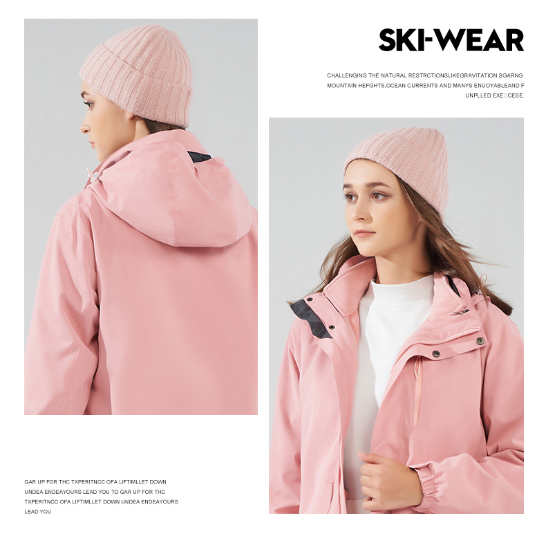 户外运动三合一情侣冲锋衣(图15)