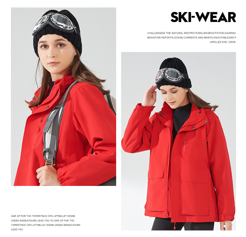 户外运动三合一情侣冲锋衣(图17)