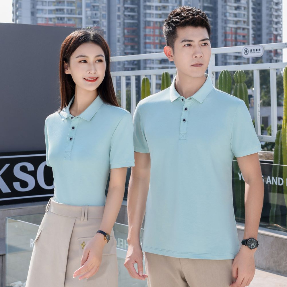 抗菌丝光棉POLO衫