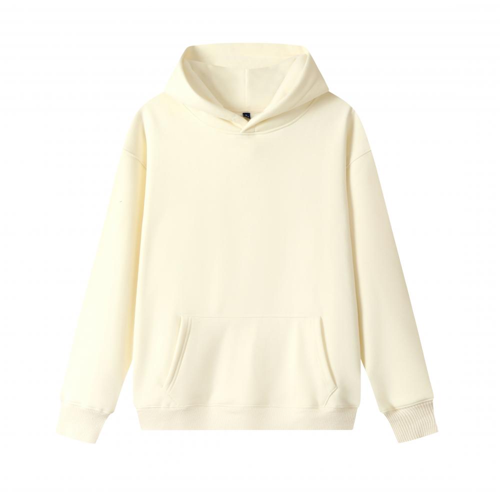 微落肩套头卫衣