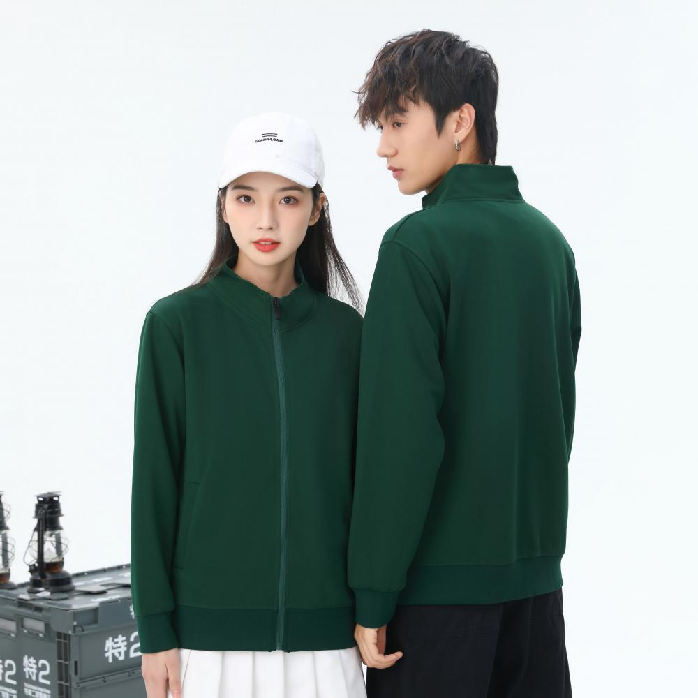 薄款立领拉链卫衣