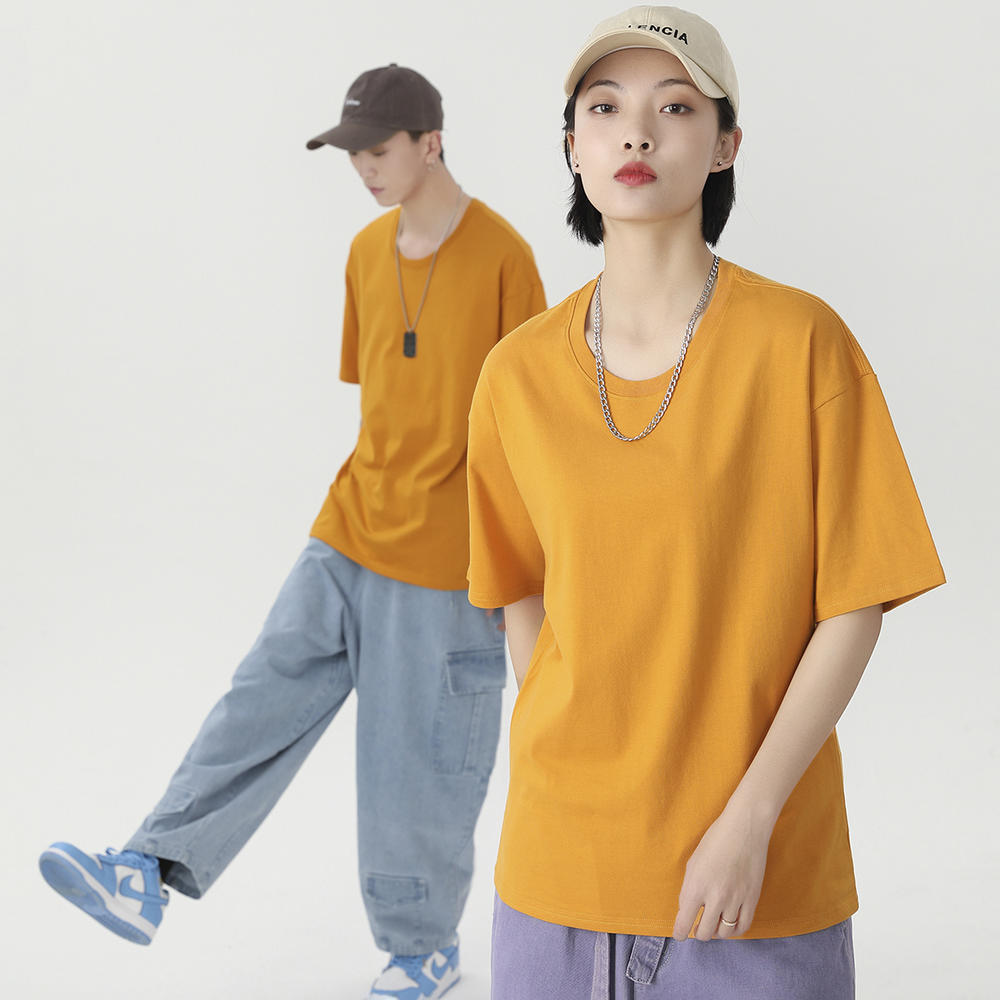 240克重磅落肩T恤(图5)