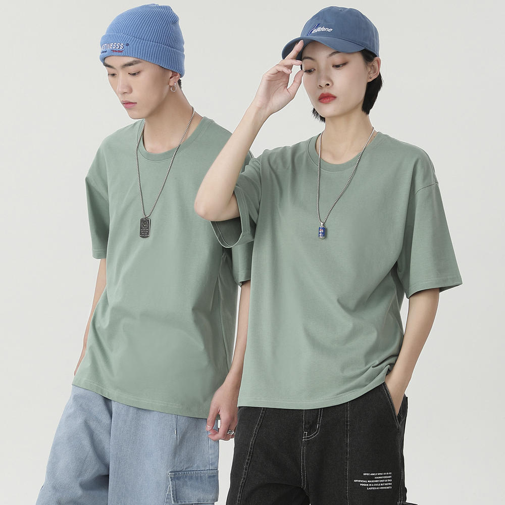 240克重磅落肩T恤(图8)