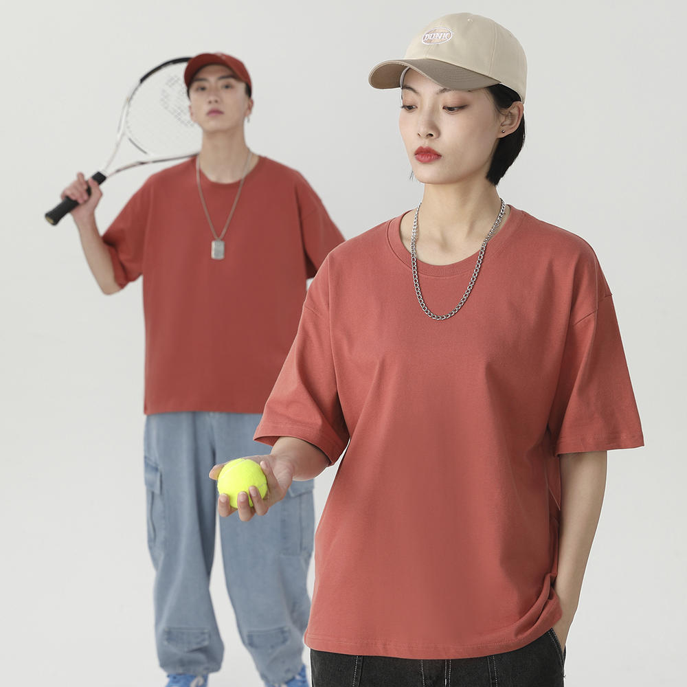 240克重磅落肩T恤(图7)