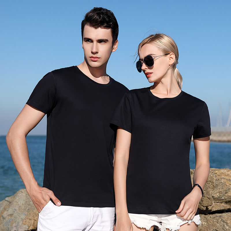 170G液氨棉微落肩T恤