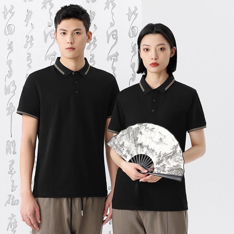 200克翻领短袖Polo衫