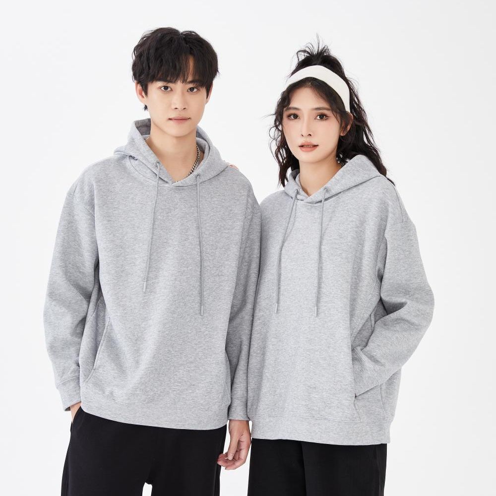 330克缤纷棉潮牌落肩套头连帽卫衣