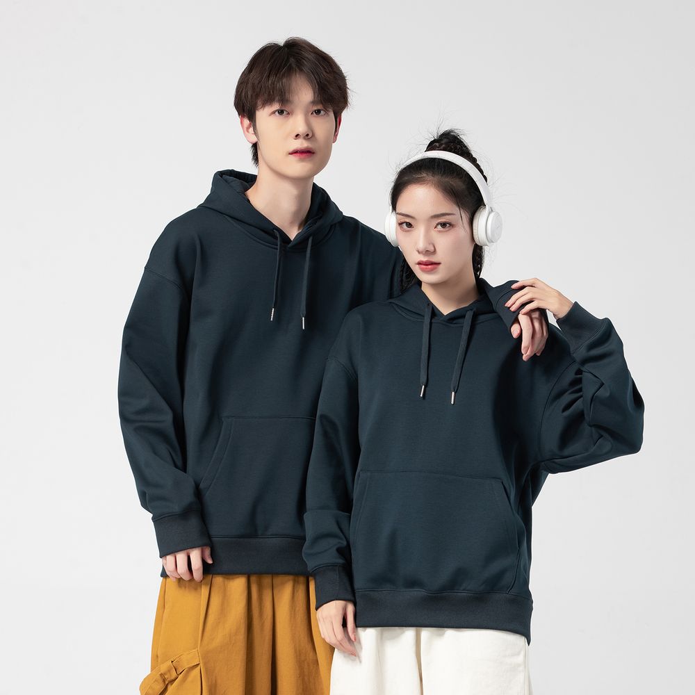 460克重磅落肩超柔连帽卫衣