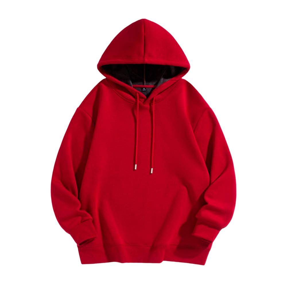 420克复合超柔套头连帽加绒卫衣