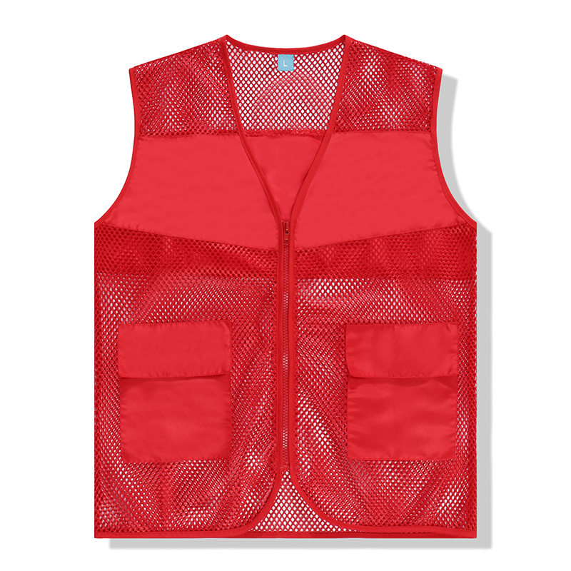 网布速干口袋马甲