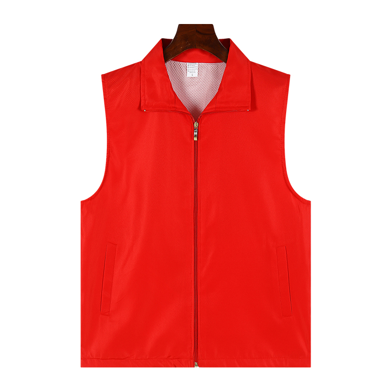 菱形纹复合带网马甲