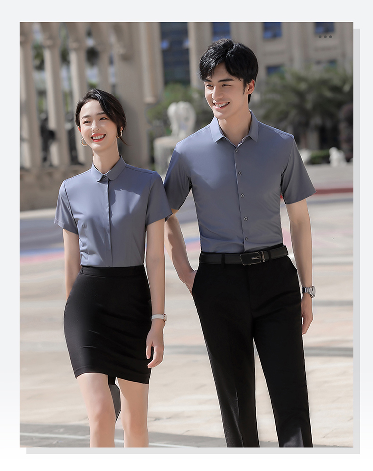 竹纤维短袖衬衫(男+女)(图25)