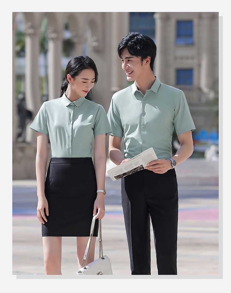 竹纤维短袖衬衫(男+女)(图20)