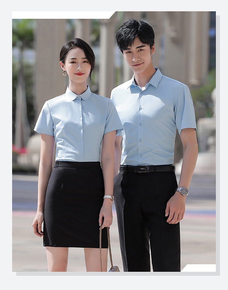 竹纤维短袖衬衫(男+女)(图22)