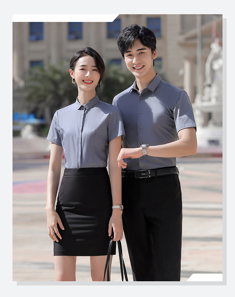 竹纤维短袖衬衫(男+女)(图24)