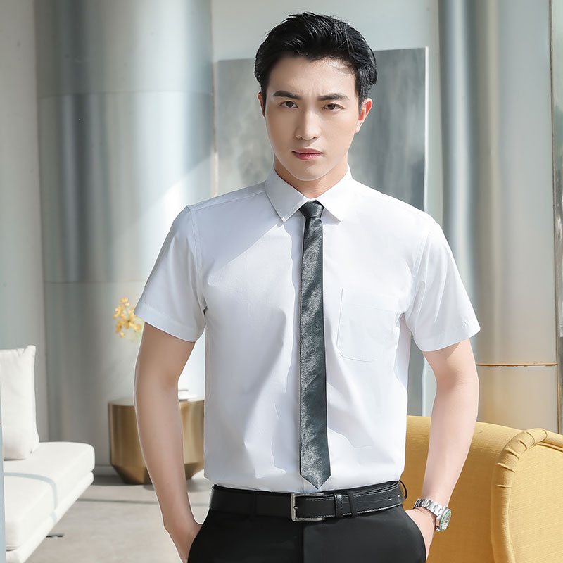 商务修身短袖衬衫（男）(图2)