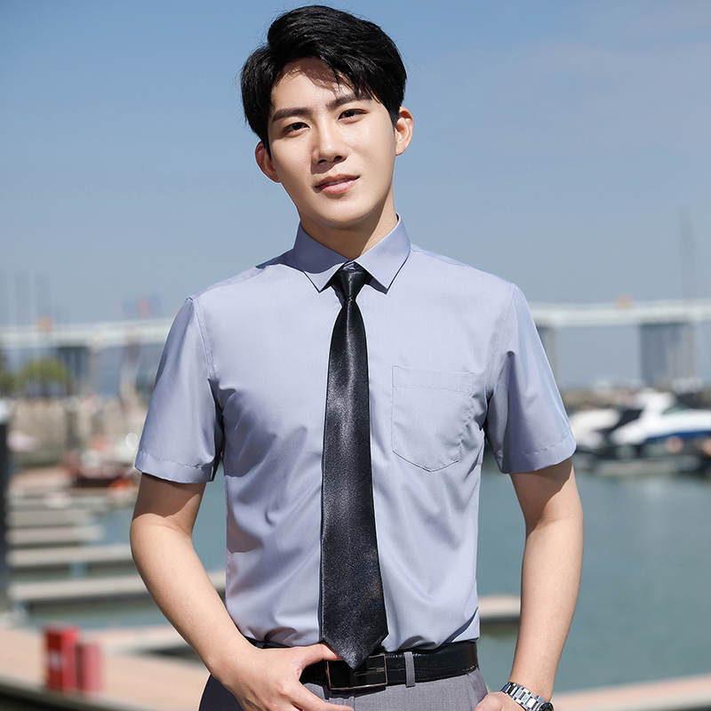 商务气质短袖衬衫（男+女）(图6)