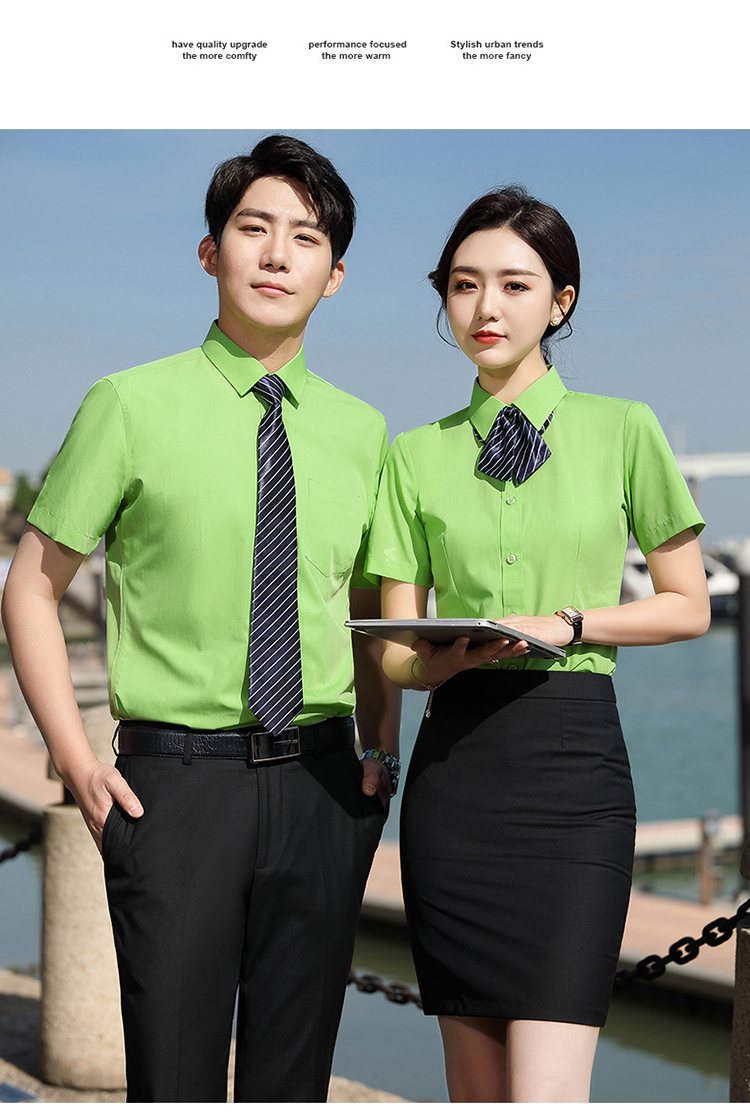 商务气质短袖衬衫（男+女）(图21)