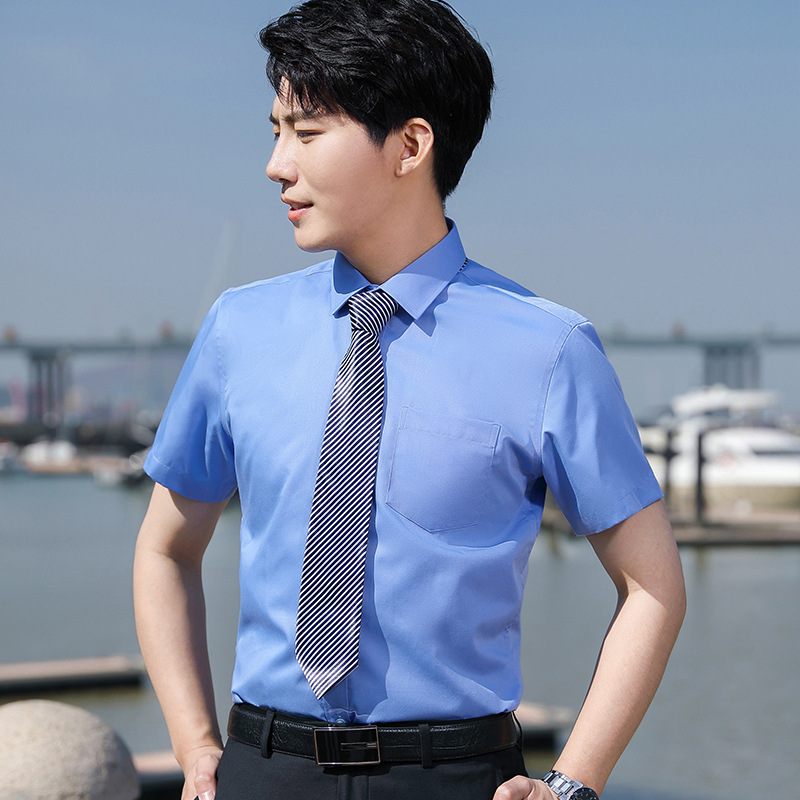 职业短袖衬衫情侣款（男+女）(图2)