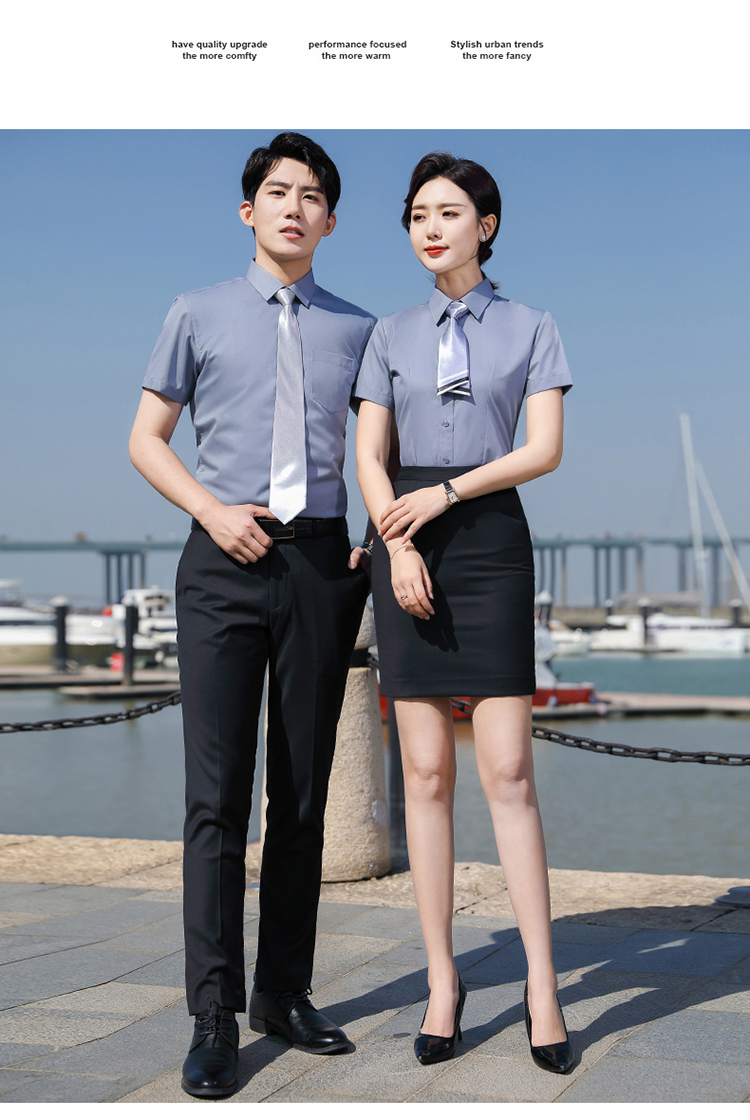 职业短袖衬衫情侣款（男+女）(图20)