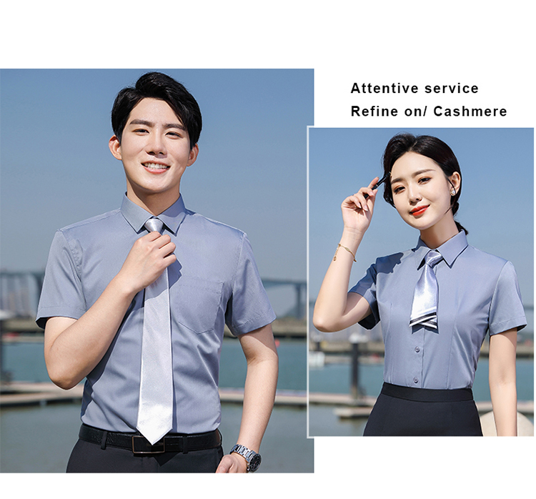职业短袖衬衫情侣款（男+女）(图21)
