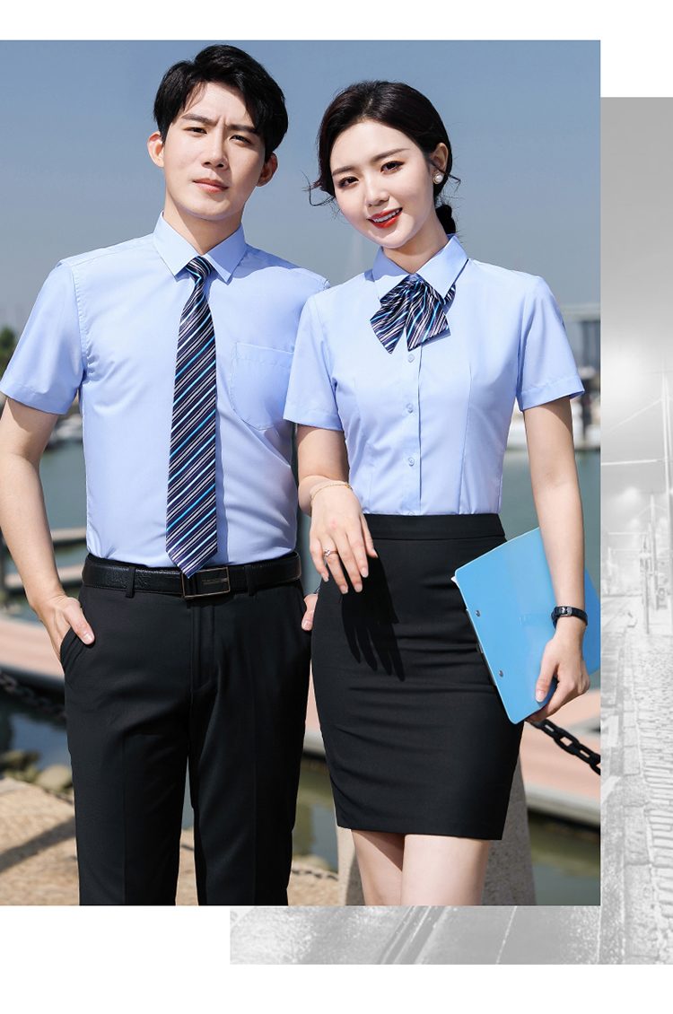 商务职业短袖衬衫（男+女）(图19)
