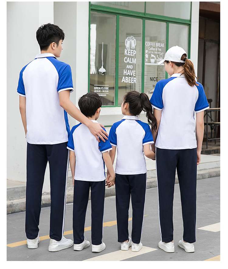 运动风校服套装(男+女+童)(图7)