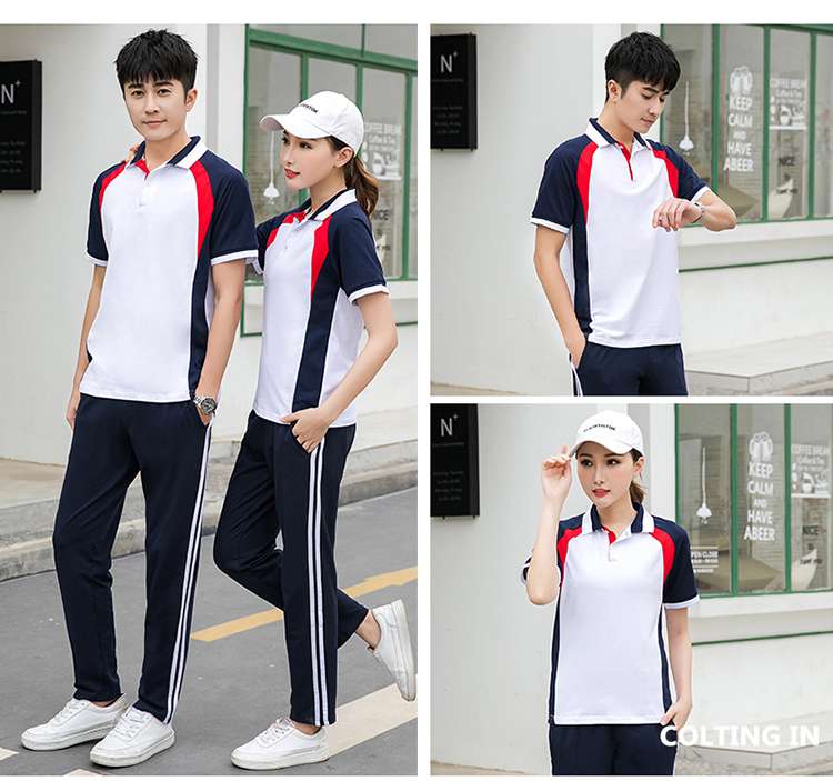 运动风校服套装(男+女+童)(图9)
