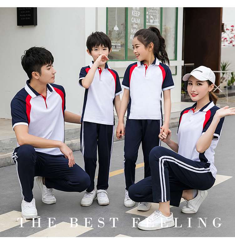 运动风校服套装(男+女+童)(图8)