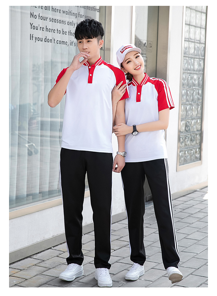 棉盖丝短袖运动套装(男+女+童)(图6)