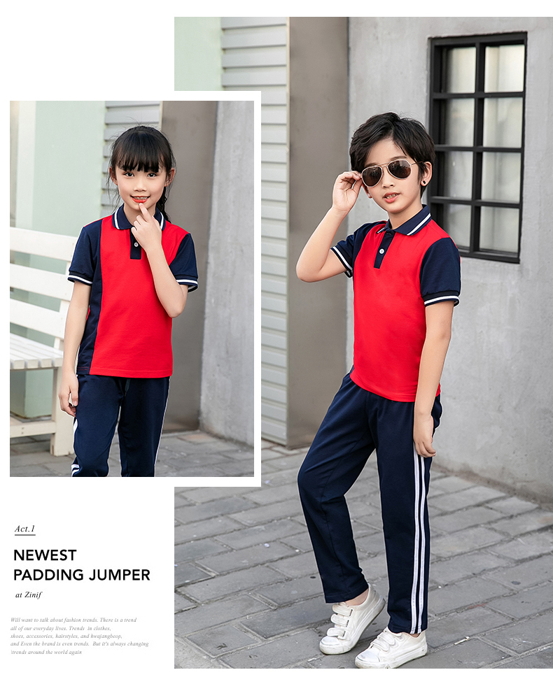 棉盖丝短袖运动套装(男+女+童)(图6)