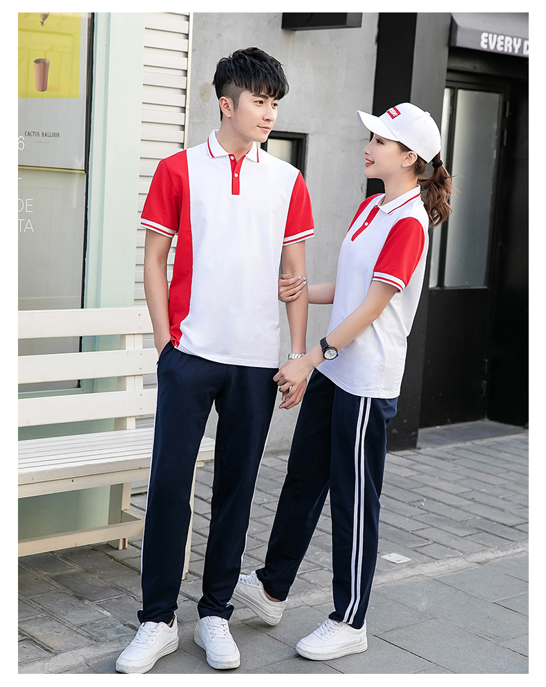 棉盖丝短袖运动套装(男+女+童)(图8)