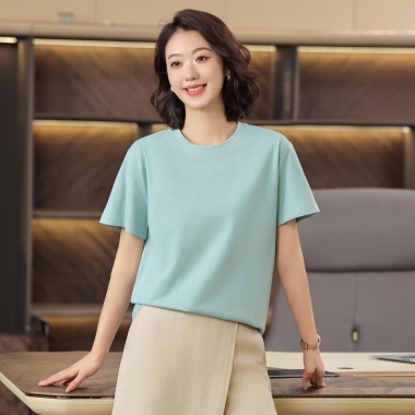 40支平纹索罗纳T恤