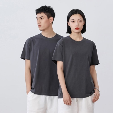 210克微落肩T恤