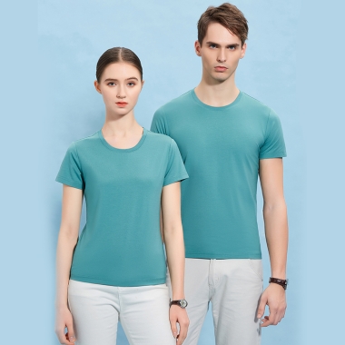 185克莫代尔丝光棉T恤