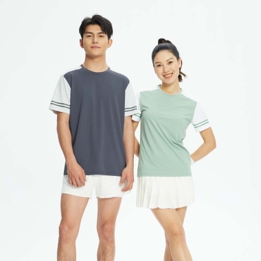 涤纶经编速干T恤