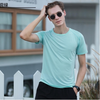 水晶丝圆领速干