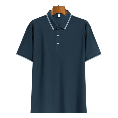 175克动感珠地短袖POLO衫
