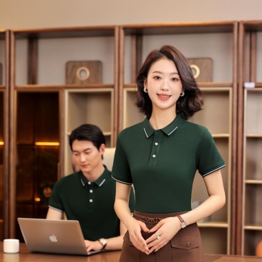 220克巴洛克珠地短袖POLO