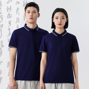 195克双珠地POLO衫