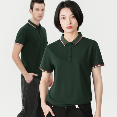 200克间色领POLO衫