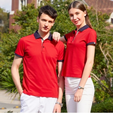 195克麻纺珠地POLO衫