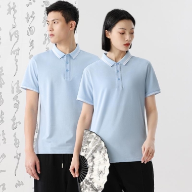 200克翻领短袖Polo衫